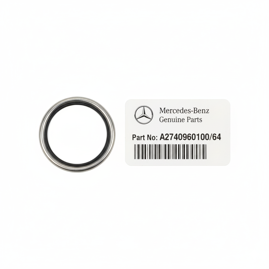 A274096010064 – Genuine Metal Seal with Bead for Mercedes-Benz Engines