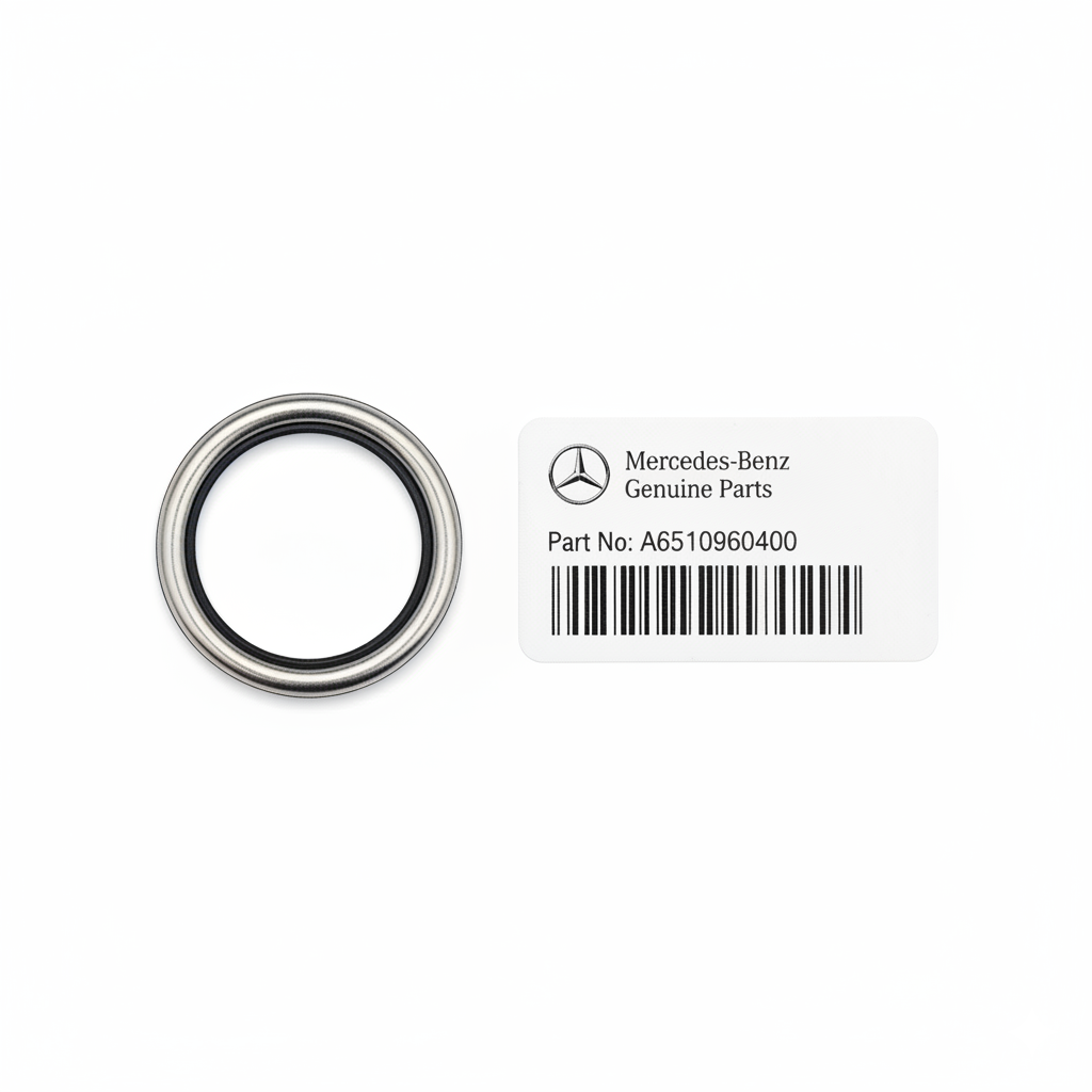 A6510960400 – Genuine Metal Seal with Bead for Mercedes-Benz Engines