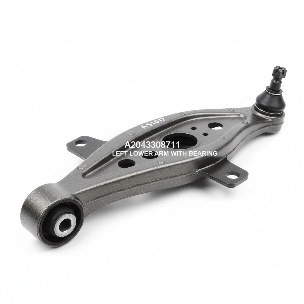 Mercedes-Benz Left Lower Control Arm with Bearing – A2043308711