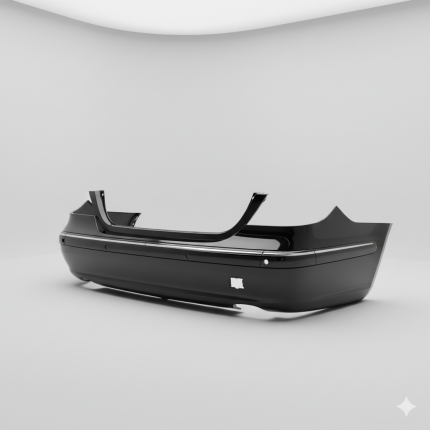 Rear Bumper – Mercedes-Benz E-Class W211 2005 (Genuine OEM)