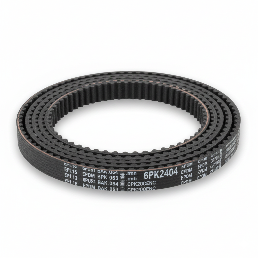 6PK2404 Serpentine Fan Belt – 6 Rib, 2404 mm Length