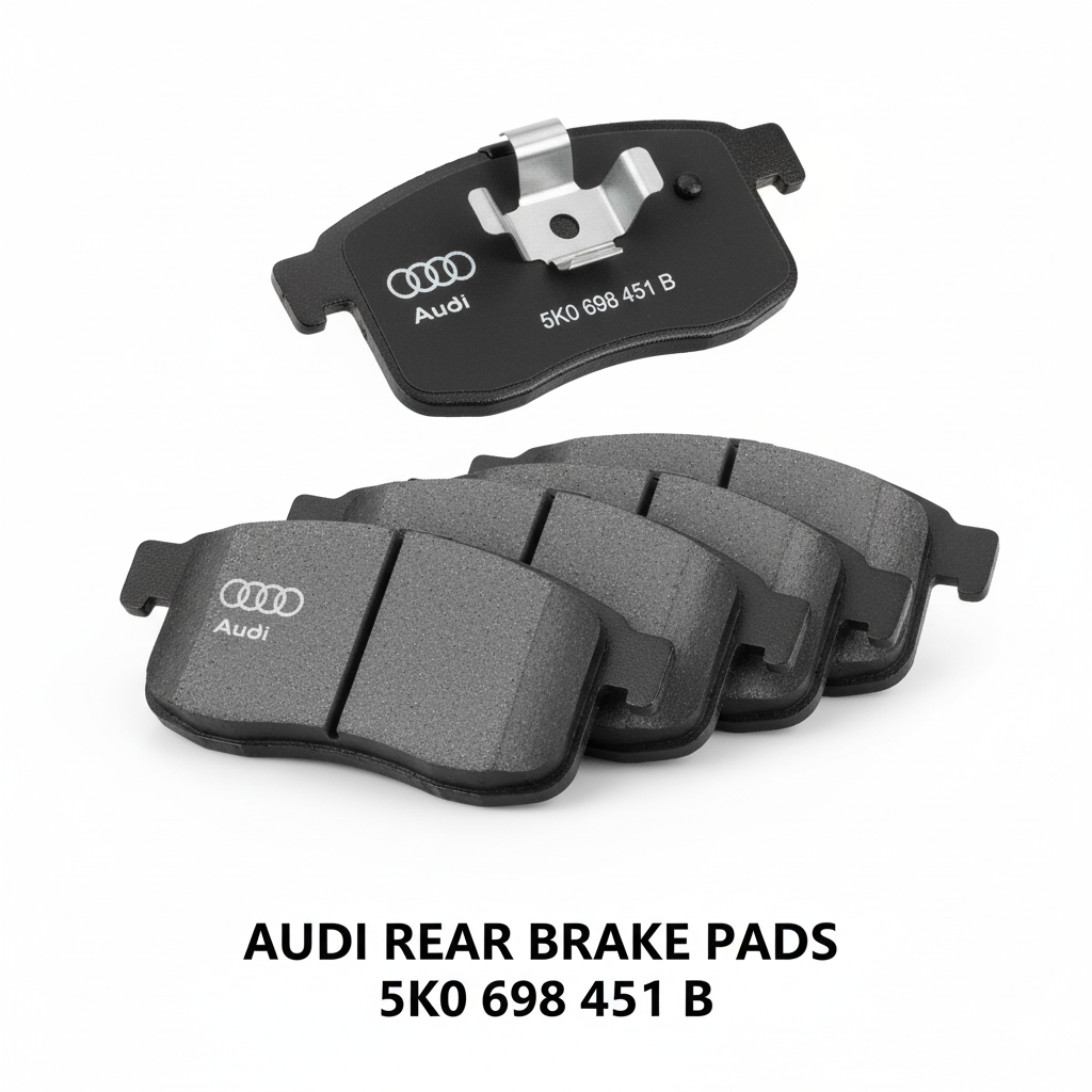 AUDI REAR BRAKE PADS – 5K0 698 451 B