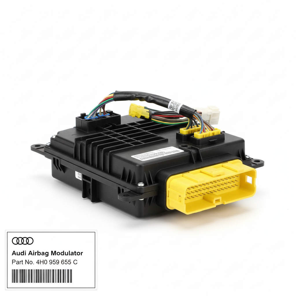 Airbag Modulator – Audi (Part No. 4H0 959 655 C)