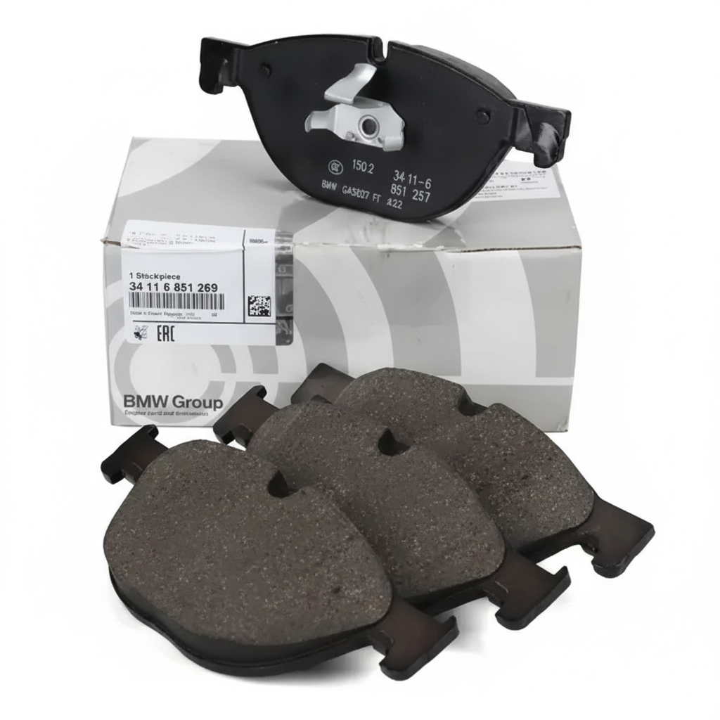 BMW Front Brake Pad Set 34116851269 – Genuine OEM Brake Pads