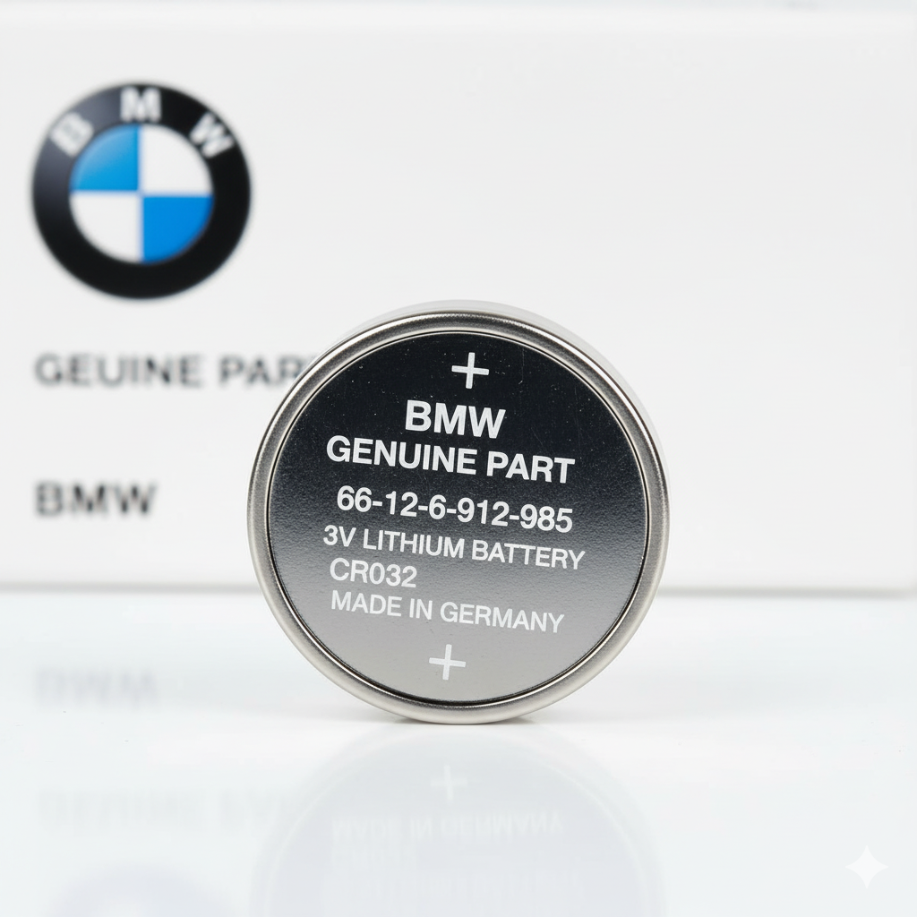 BMW Spare Part 66-12-6-912-985 Remote KeyController Battery
