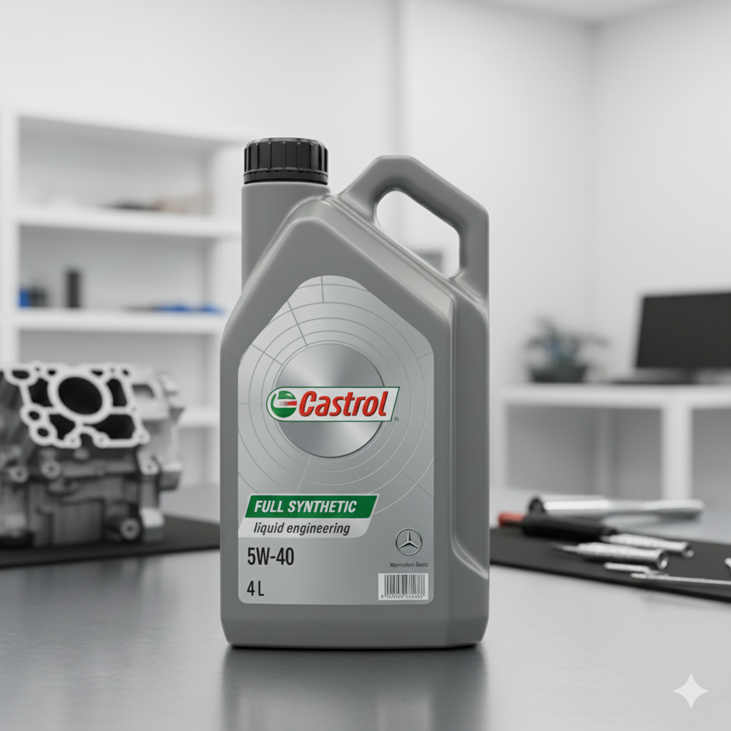 Castrol 5W-40 4 Litre Motor Oil – Full Synthetic
