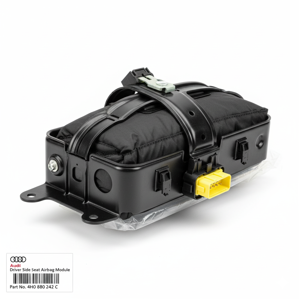 Driver Side Seat Air Bag Module – Audi (Part No. 4H0 880 242 C)