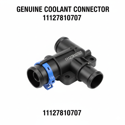 GENUINE COOLANT CONNECTOR 11127810707 – BMW Engine Cooling Hose Connector | OEM Coolant System Fitting