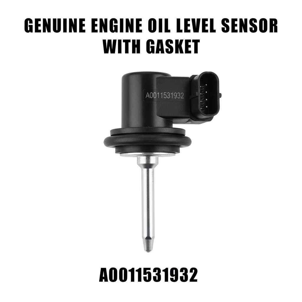 GENUINE ENGINE OIL LEVEL SENSOR WITH GASKET A0011531932
