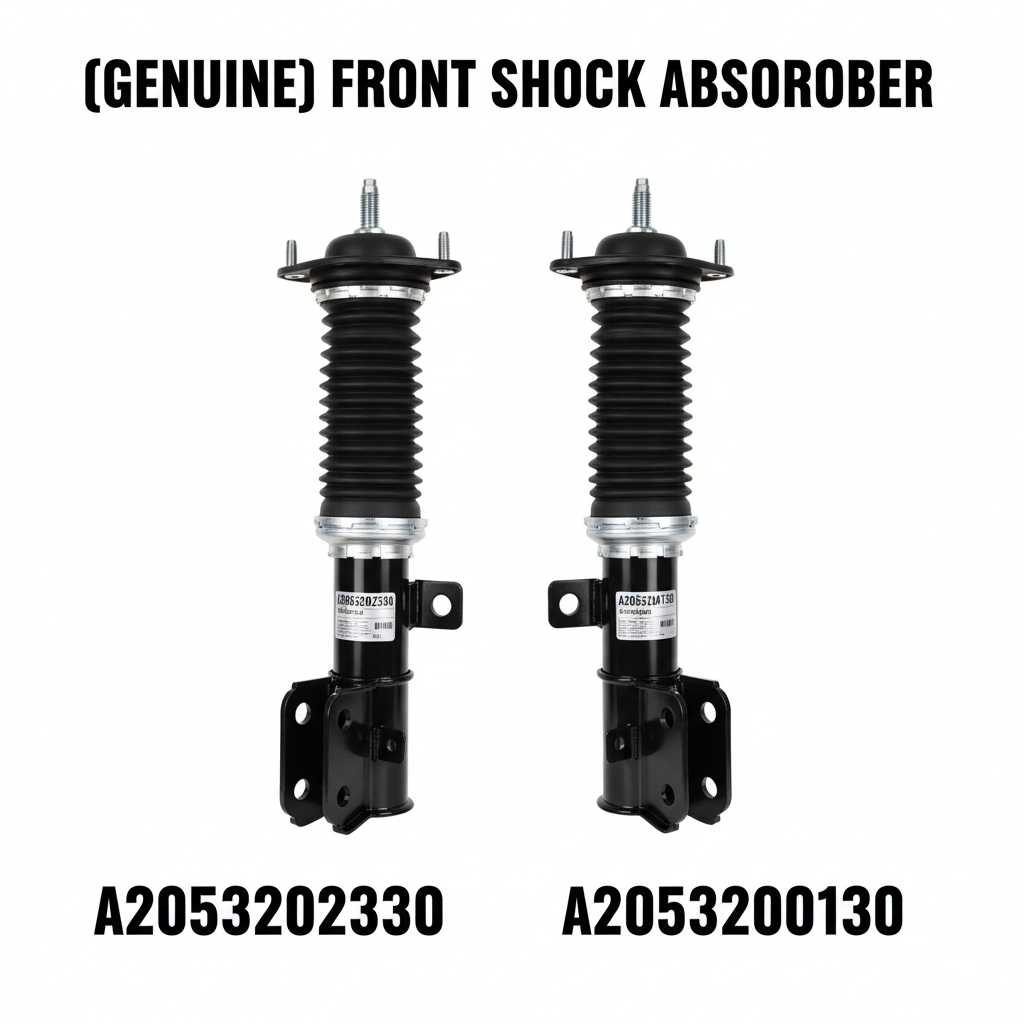 (GENUINE) FRONT SHOCK ABSORBER((GENUINE) A2053202330 & A2053200130