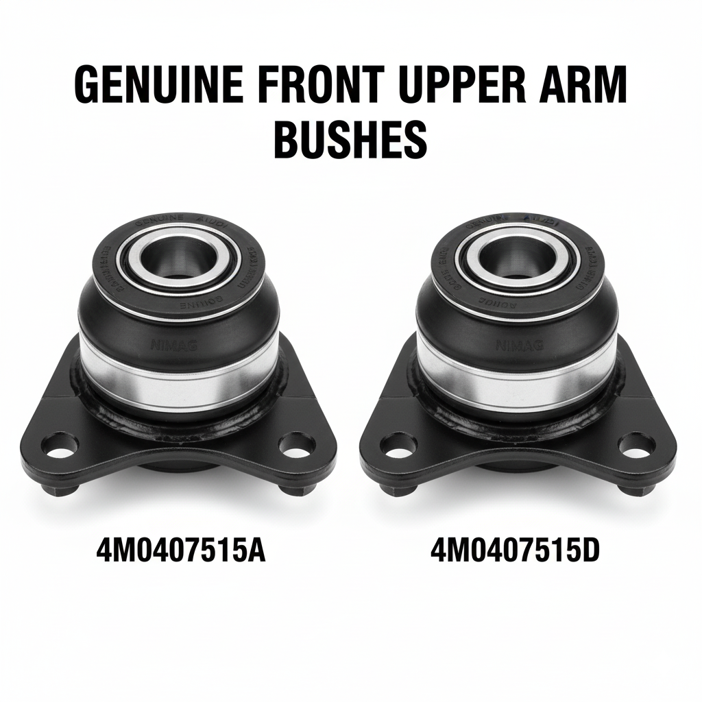 GENUINE FRONT UPPER ARM BUSHES 4M0407515A : 4M0407515D