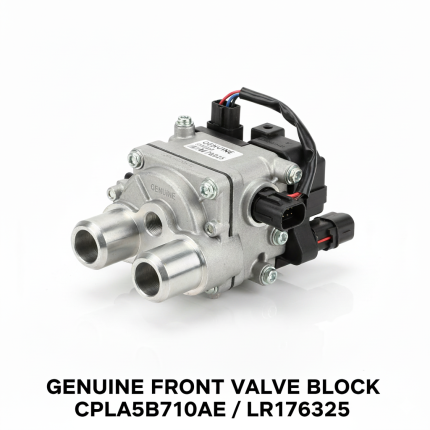 GENUINE FRONT VALVE BLOCK CPLA5B710AE / LR176325 – Land Rover | Range Rover Air Suspension Valve Unit | OEM Replacement