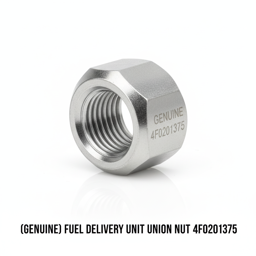 GENUINE) FUEL DELIVERY UNIT UNION NUT 4F0201375
