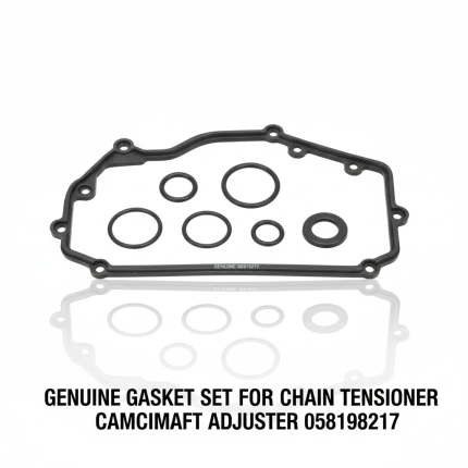 GENUINE GASKET SET FOR CHAIN TENSIONER CAMSHAFT ADJUSTER 058198217 – VW | Audi | Skoda | SEAT Engine Seal Kit
