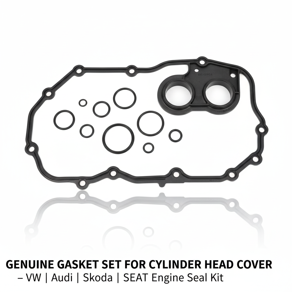 GENUINE GASKET SET FOR CYLINDER HEAD COVER 058198025A – VW | Audi | Skoda | SEAT Engine Seal Kit
