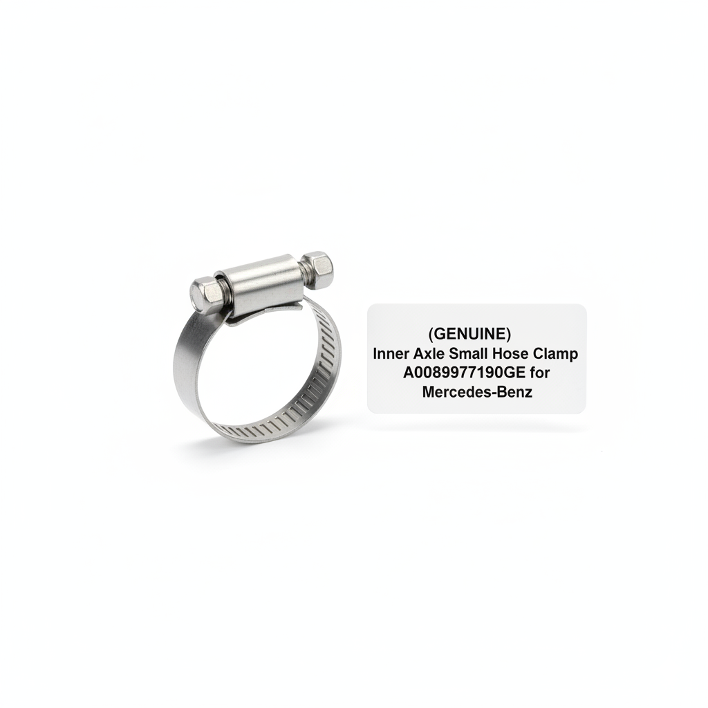 (GENUINE) Inner Axle Small Hose Clamp A0089977190GE for Mercedes-Benz