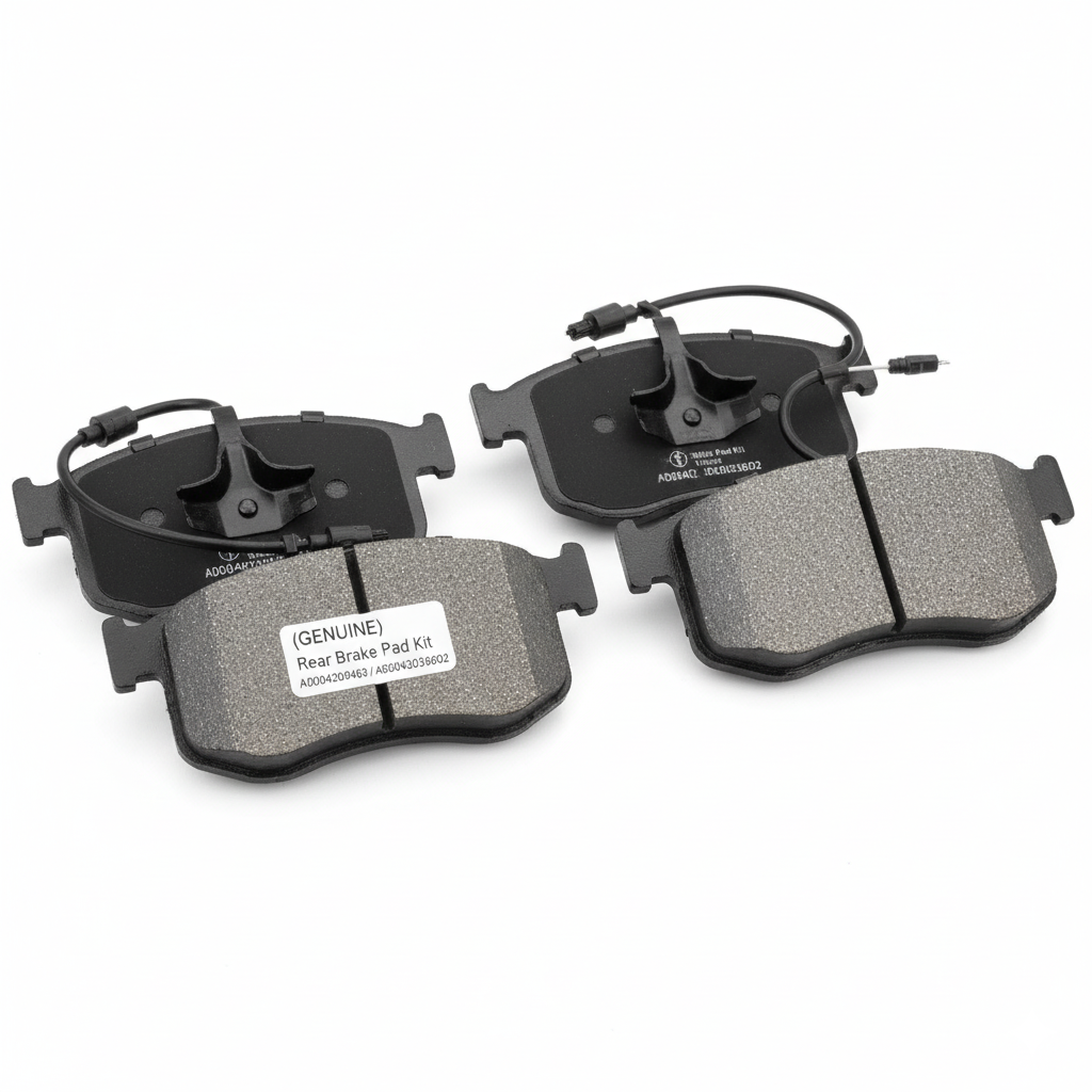 (GENUINE) Rear Brake Pad Kit A0004209403 A0004203602