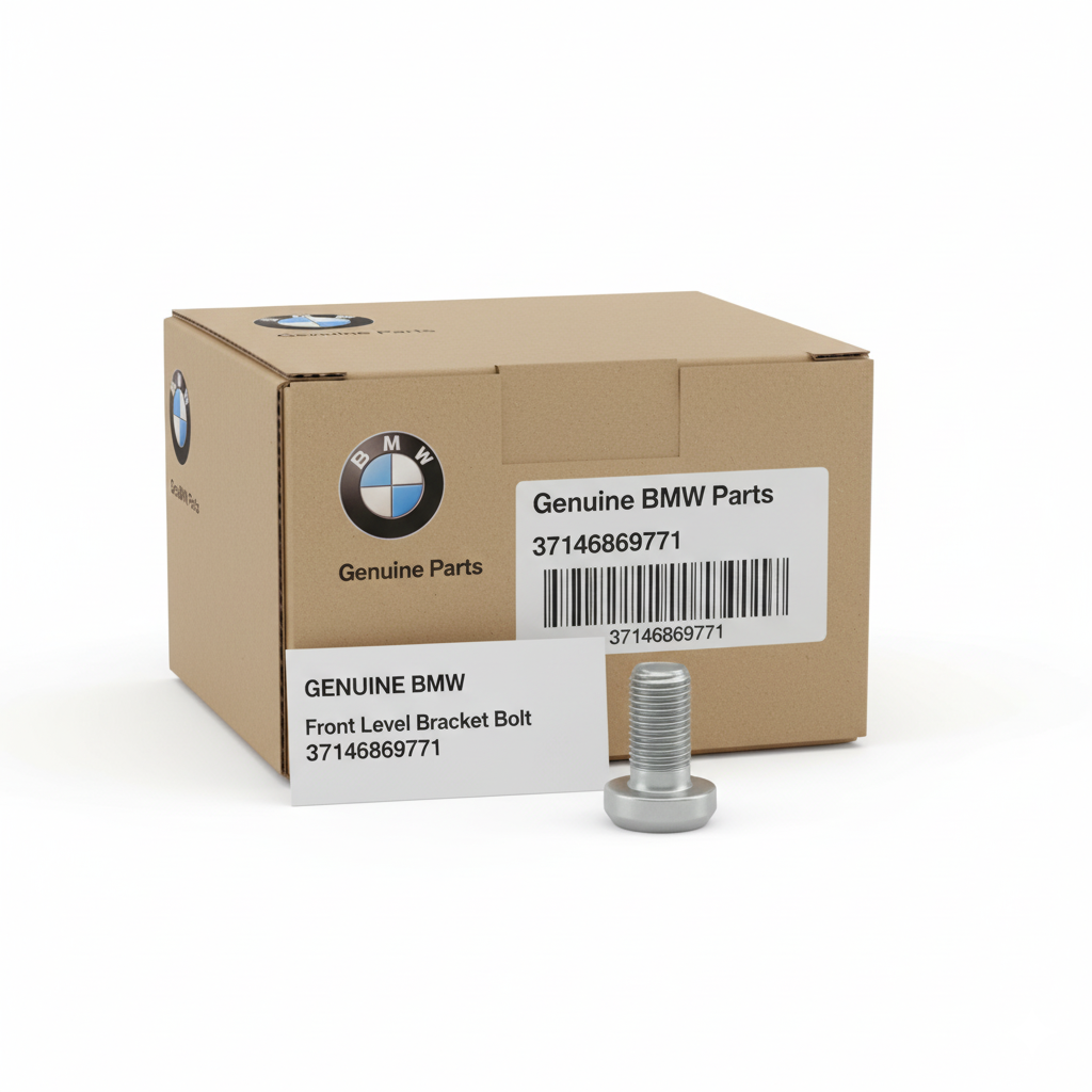 Genuine BMW Front Level Bracket Bolt 37146869771