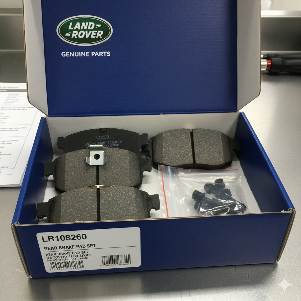 Genuine Land Rover LR108260 Rear Brake Pads – DiscoveryLR4Sport