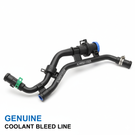 Genuine Mercedes-Benz Coolant Bleed Line A2465010325 – OEM Cooling System Hose | Reliable Air Vent & Leak-Free Performance