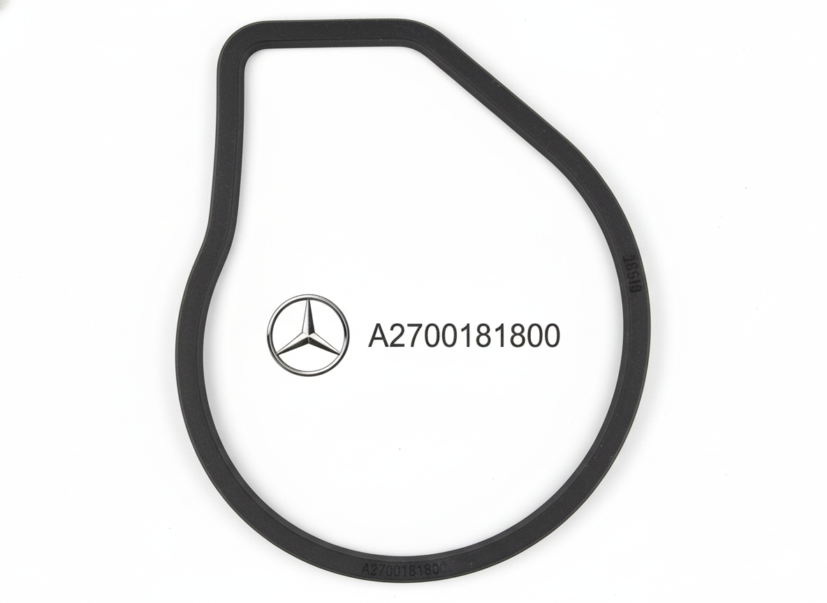 Genuine Mercedes-Benz Engine Oil Filler Neck Seal Gasket A2700181800 Engine Replacement Part