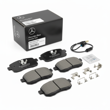 Genuine Mercedes-Benz Front Brake Pad Set A0004207200 / A0004205403 – OEM Brake Pads for Superior Stopping Power & Quiet Performance
