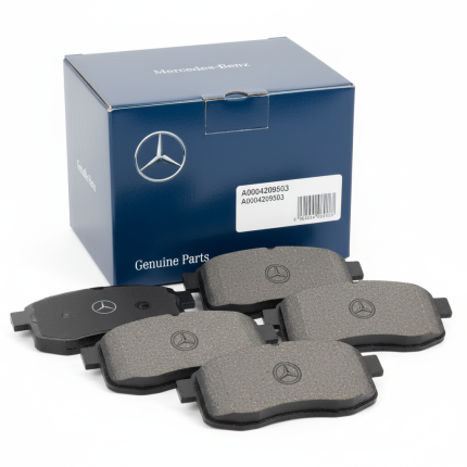 Genuine Mercedes-Benz Front Brake Pad Set – OEM A0004209503 | C-Class / E-Class / GLC