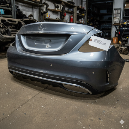 Genuine Mercedes W205 2016 Rear Bumper – Used