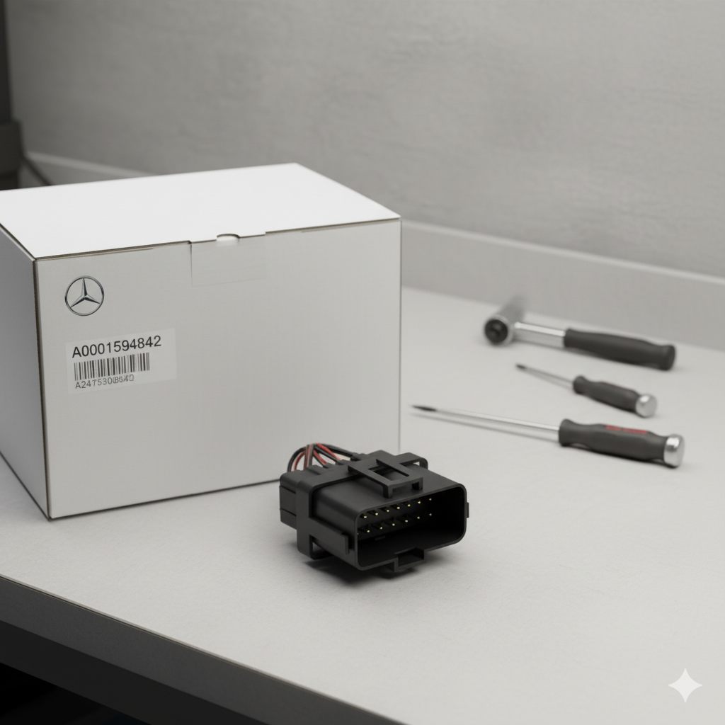 Genuine Mercedes Wiring Connector (A0001594842)