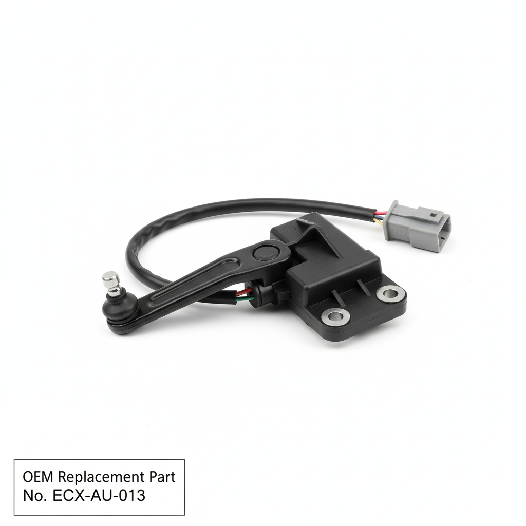 Headlight Range Adjustment Sensor – ECX-AU-013 (OEM Replacement)