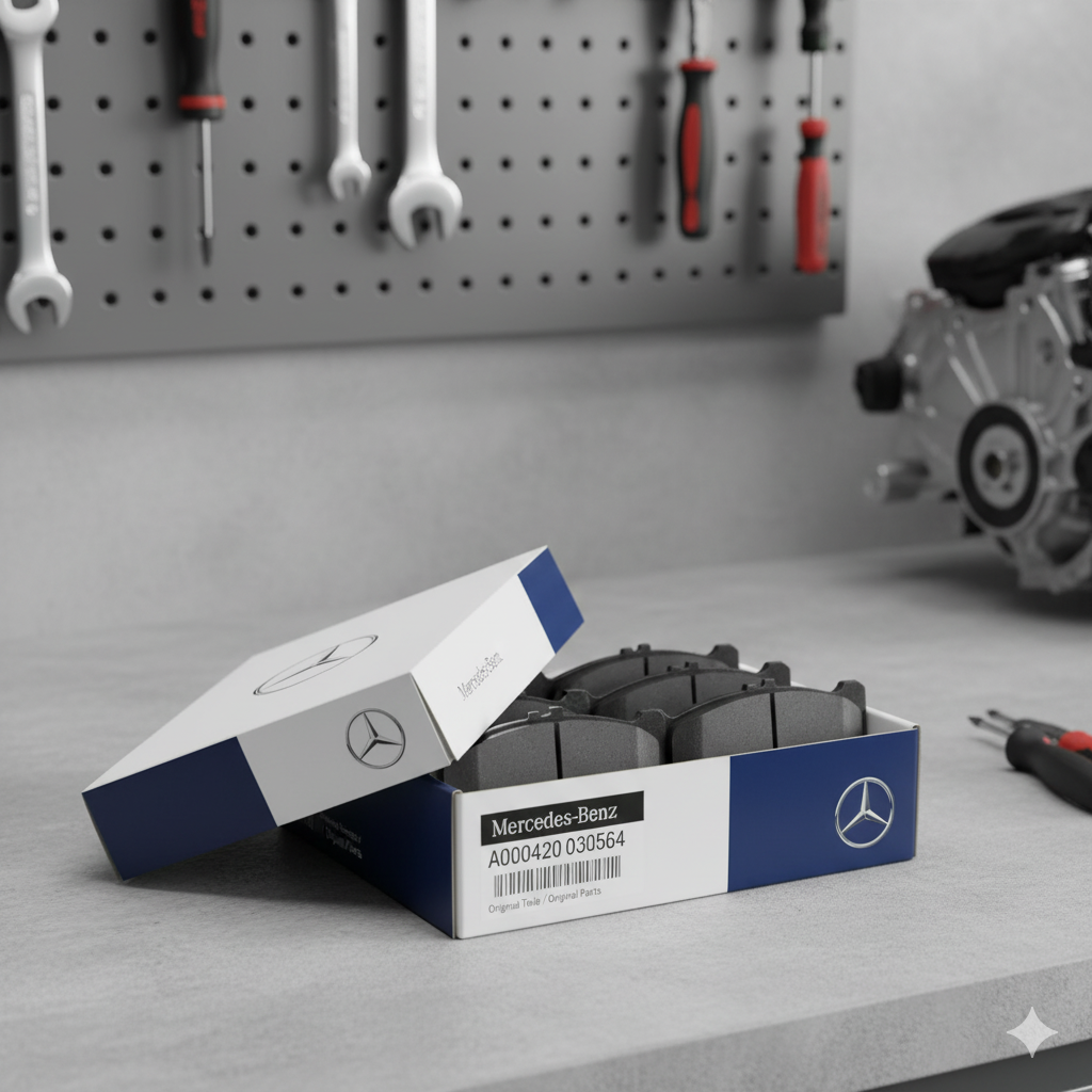 Mercedes-Benz A000 420 030 564 Front Brake Pad Set