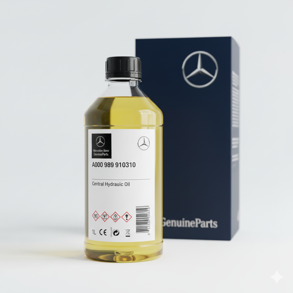 Mercedes-Benz A000 989 910310 Central Hydraulic Oil – Yellow