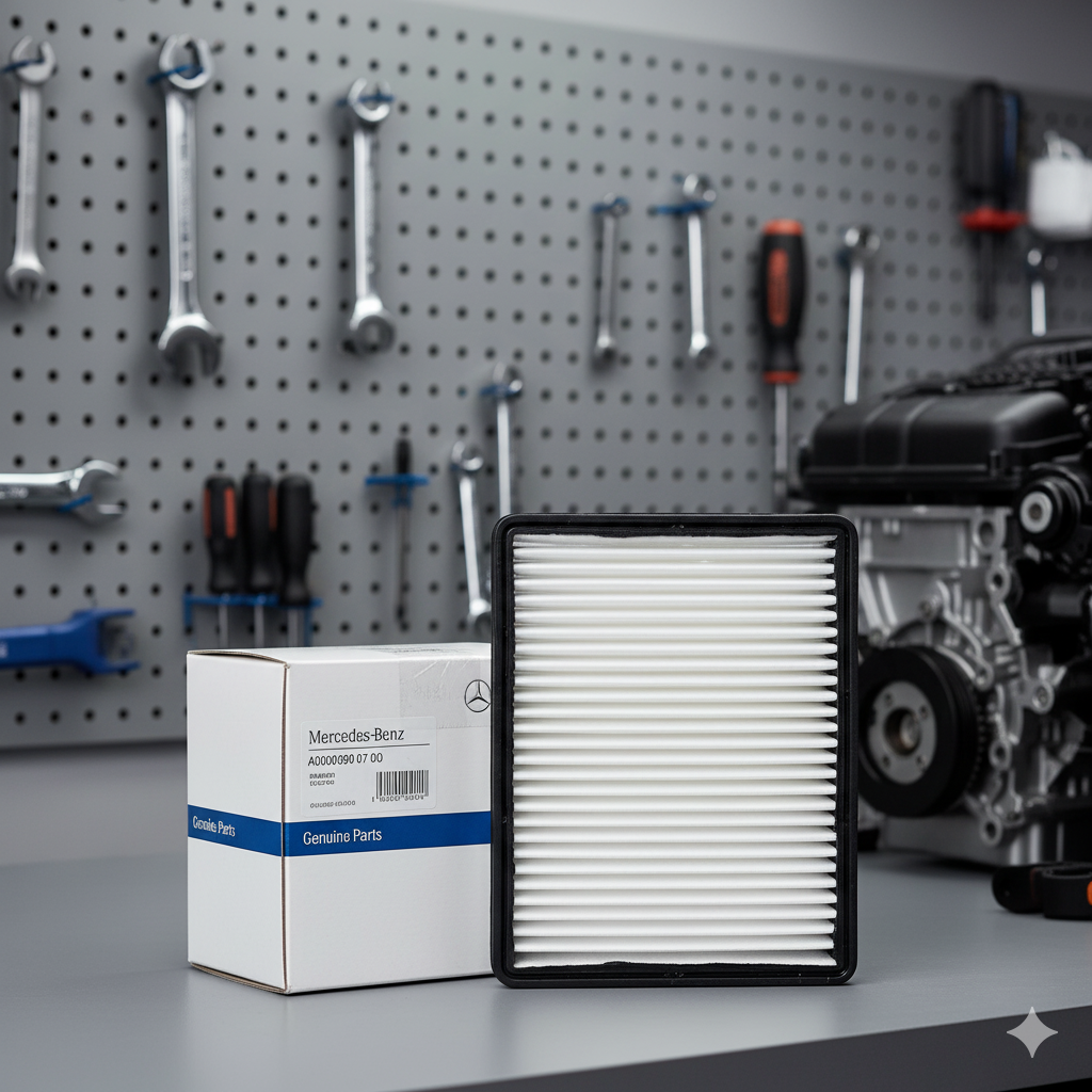 Mercedes-Benz A0000900700 Engine Air Filter Element
