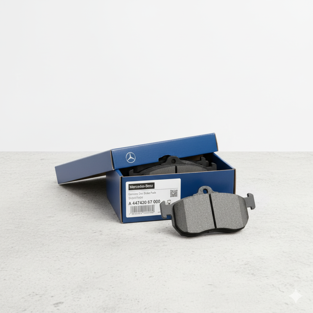 Mercedes-Benz A0004206700 Rear Brake Pad Set