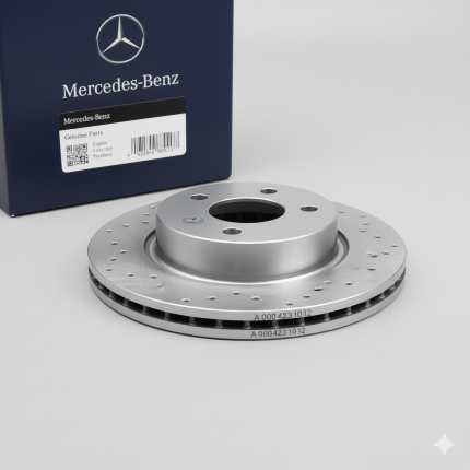 Mercedes-Benz A0004231012 Front/Rear Brake Disc – Genuine