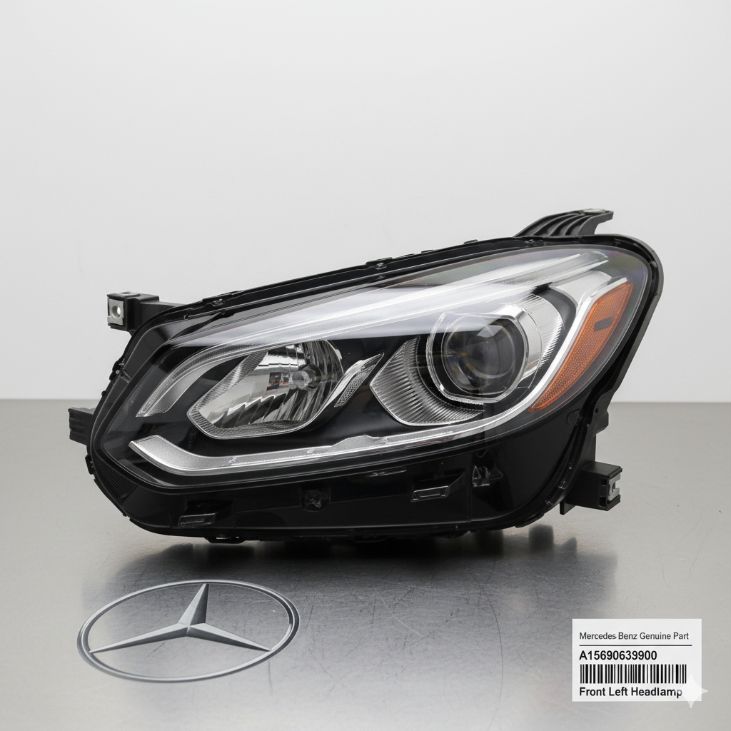 Mercedes-Benz A1569063900 Front Left Headlamp