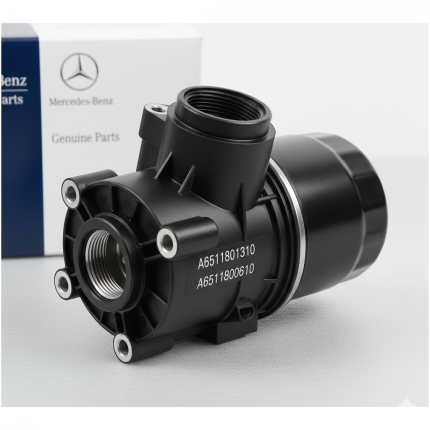 Mercedes-Benz A6511801310 / A6511800610 Oil Filter Housing – Genuine Replacement