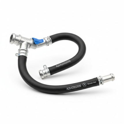 Mercedes-Benz Genuine Coolant Hose A2642002600 – OEM Engine Cooling Pipe for Reliable Temperature Control
