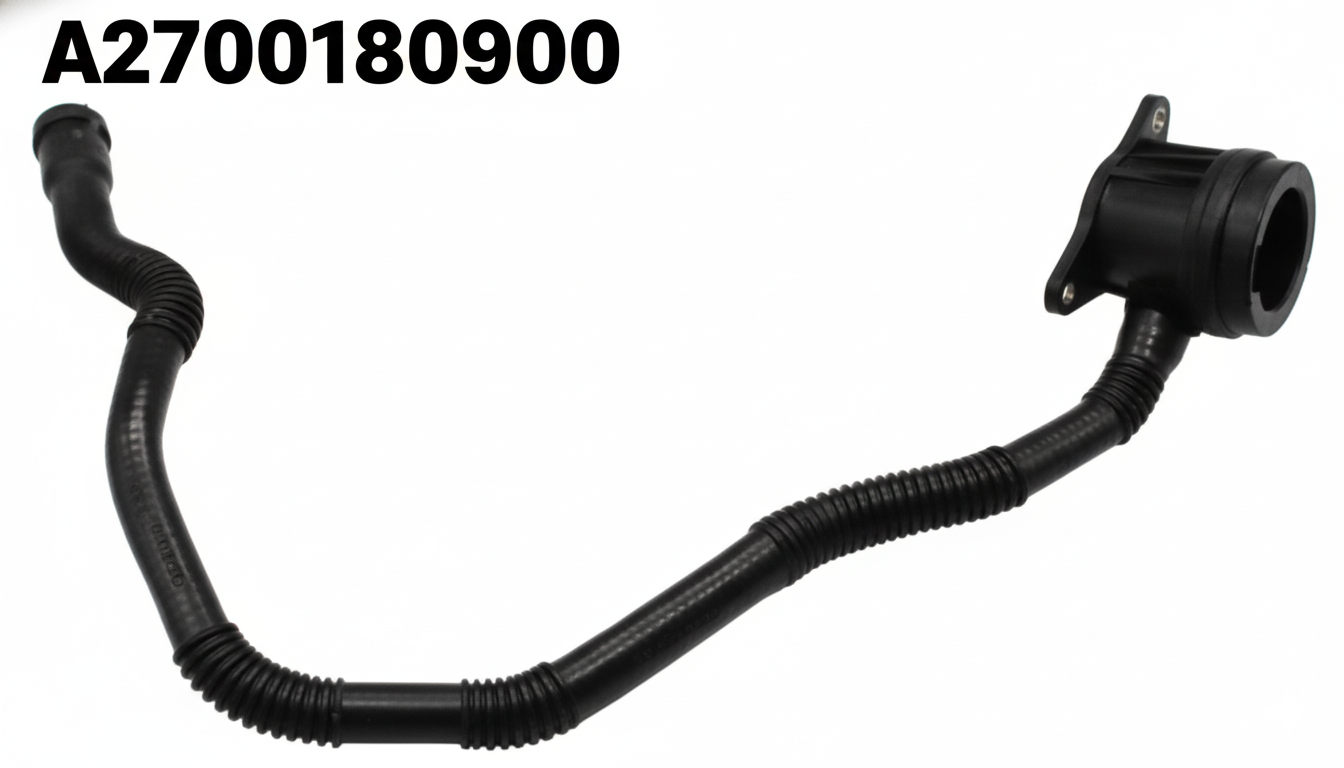 Mercedes-Benz Oil Filler Cap with Hose A2700180900 – Genuine Engine Component