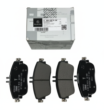 Mercedes-Benz Rear Brake Pad Set A0004209104 – Genuine Replacement