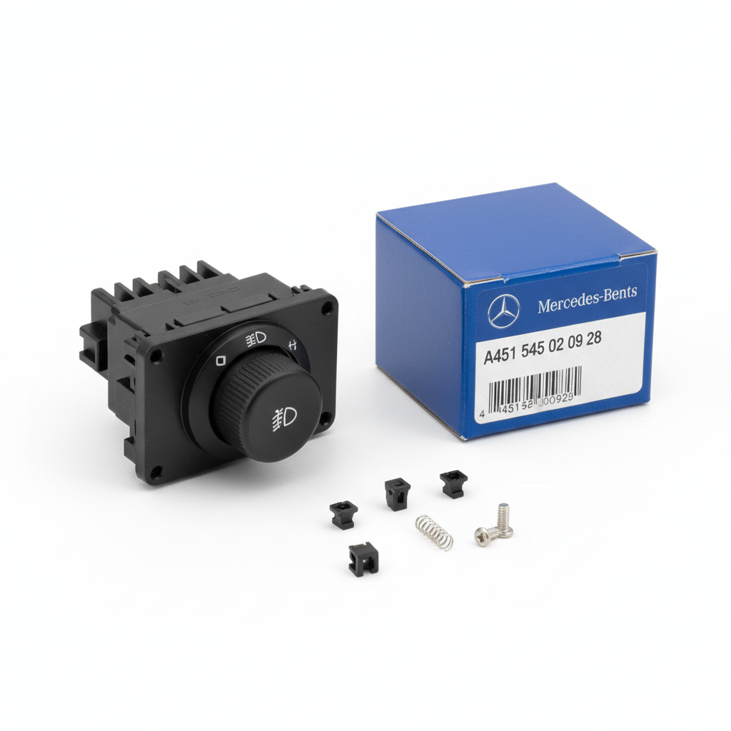 Mercedes Smart Repair Kit – Light Switch (A451 545 02 09 28)
