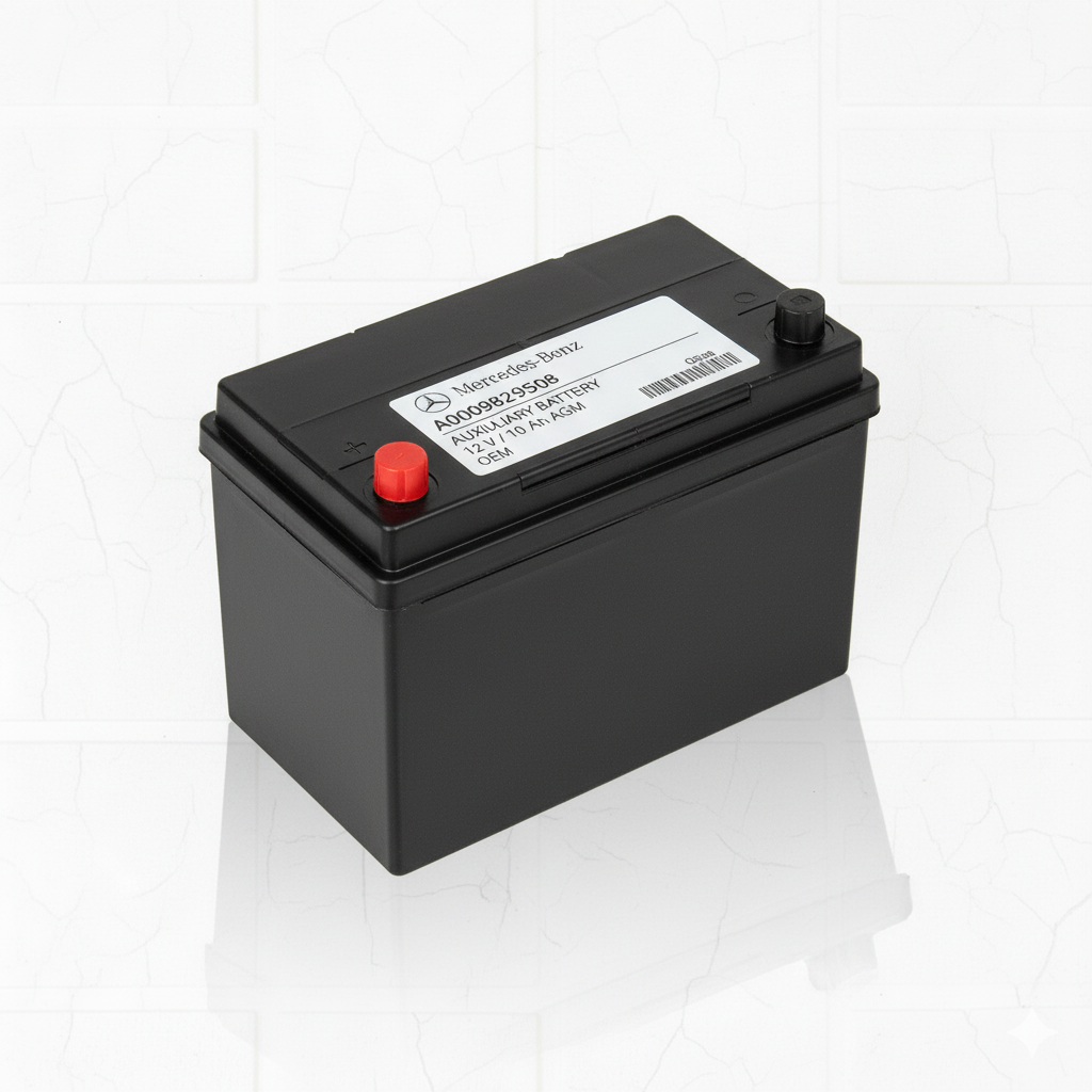 Mercedes‑Benz Auxiliary Battery A0009829508 – 12 V10 Ah AGM