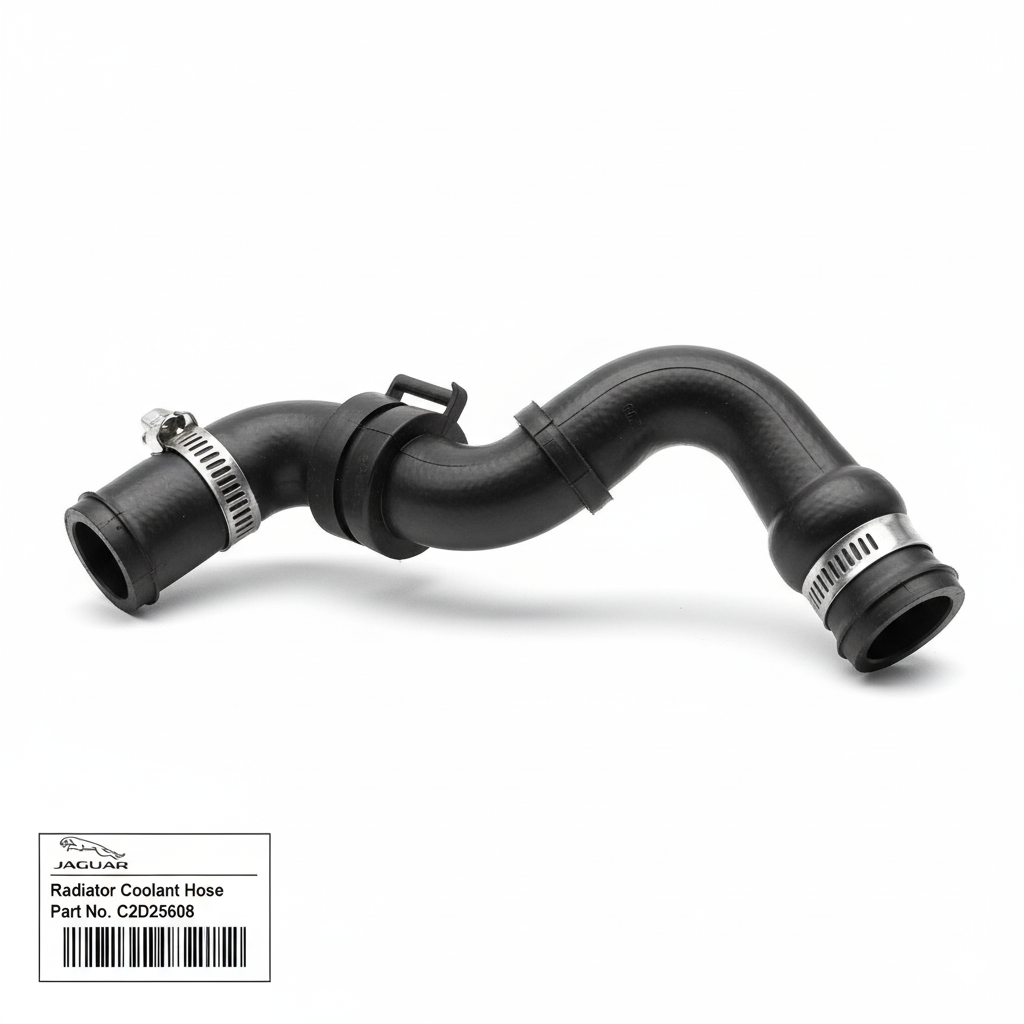 Radiator Coolant Hose – Jaguar (Part No. C2D25608)