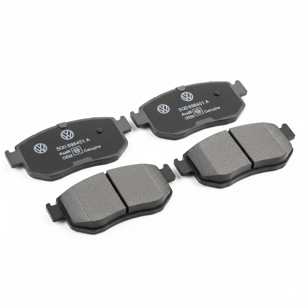 VWAudi Front Brake Pad Set 5Q0698451A – OEM Genuine