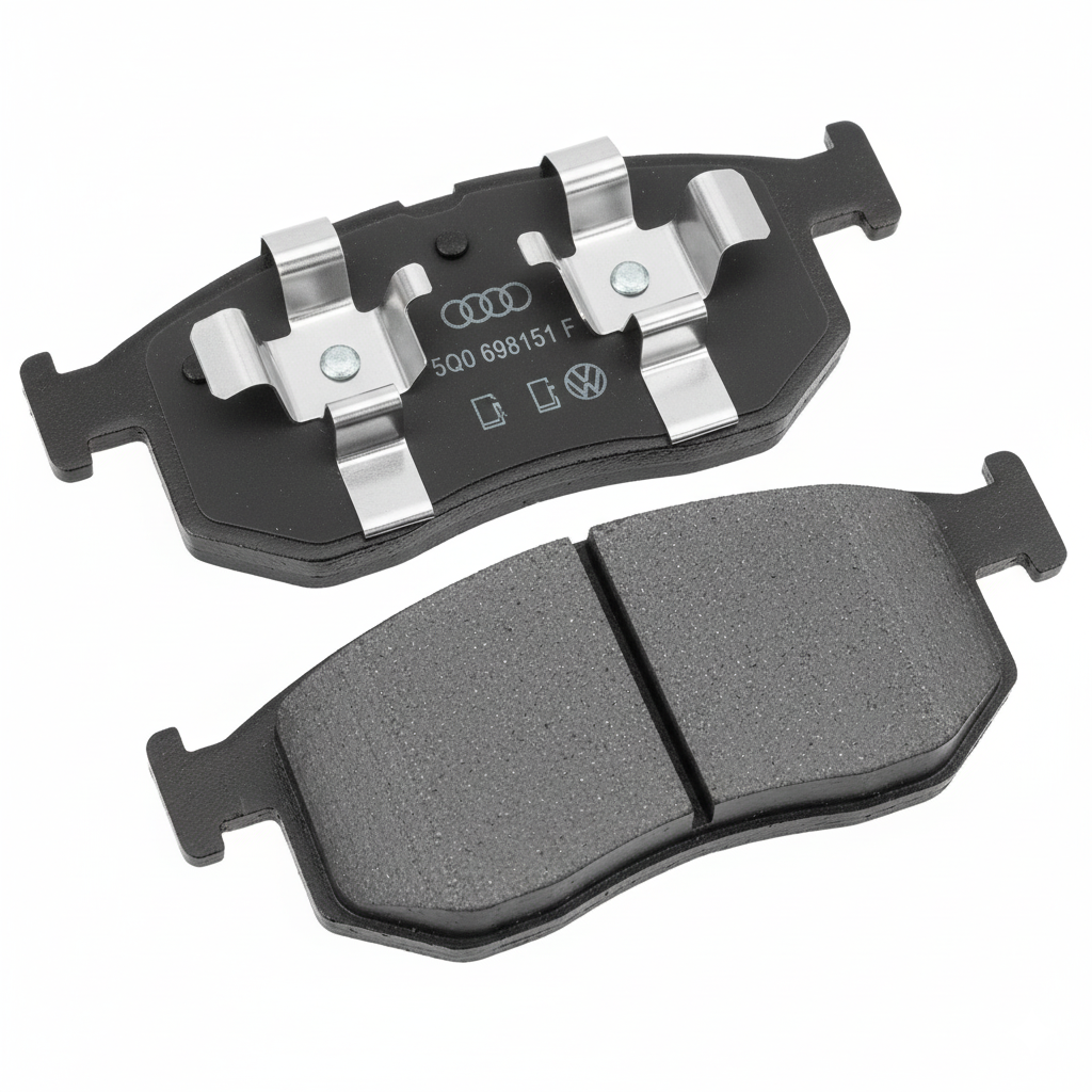 Volkswagen Audi Front Brake Pads (OEM) – 5Q0698151F High-Performance Replacement