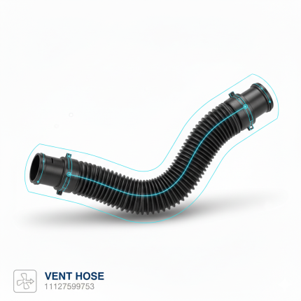 Engine Ventilation Hose 11127599753 OEM