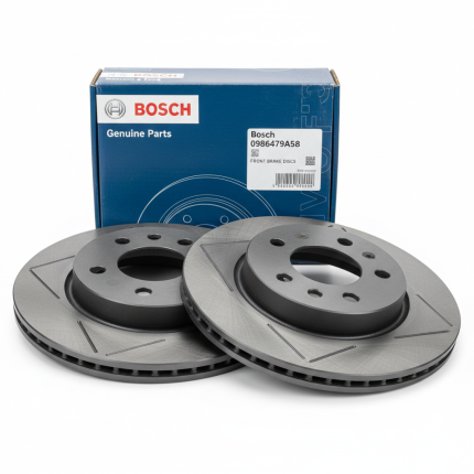 Front Brake Discs Set – 0986479A58 (Both Sides)