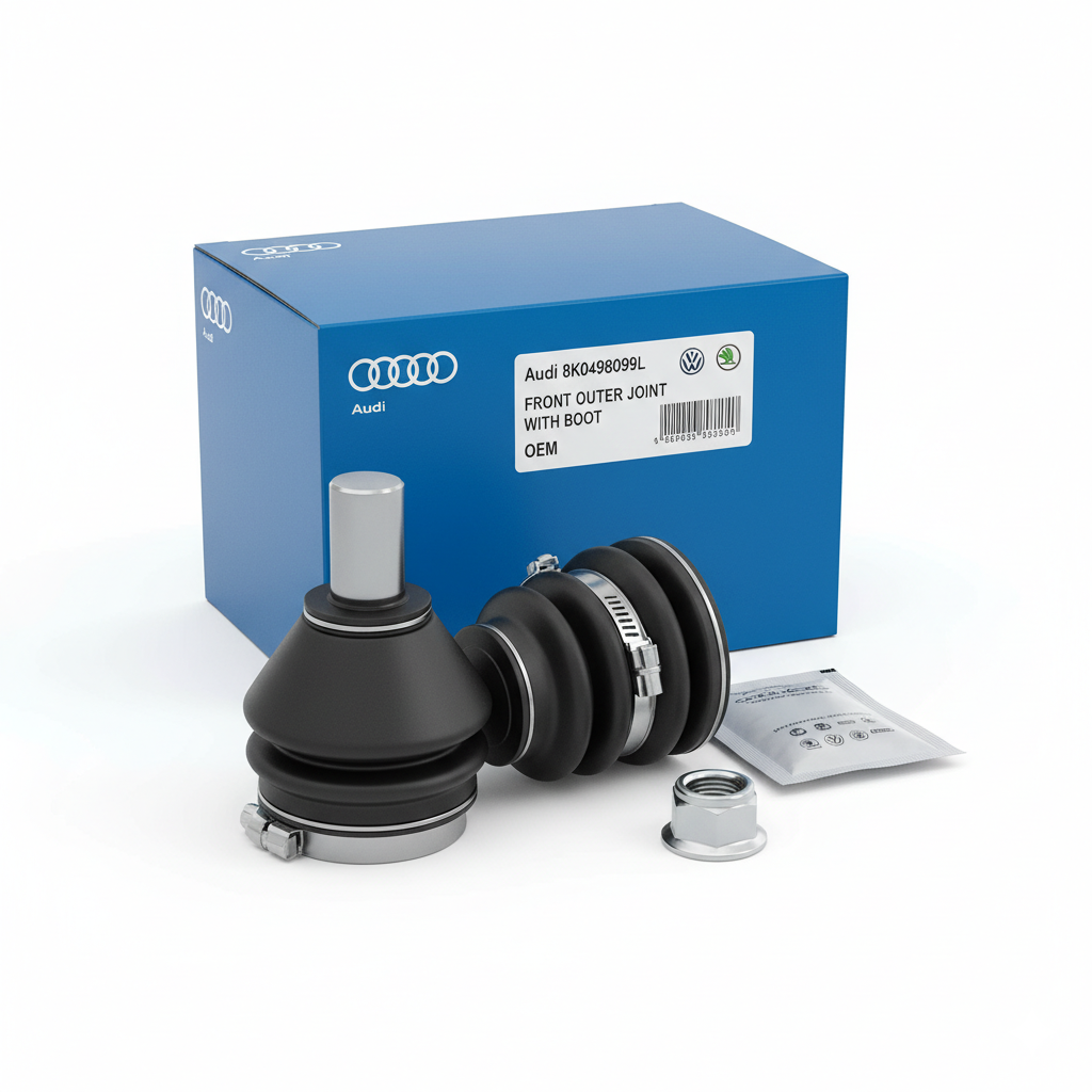 Front Outer CV Joint with Boot 8K0498099L OEM