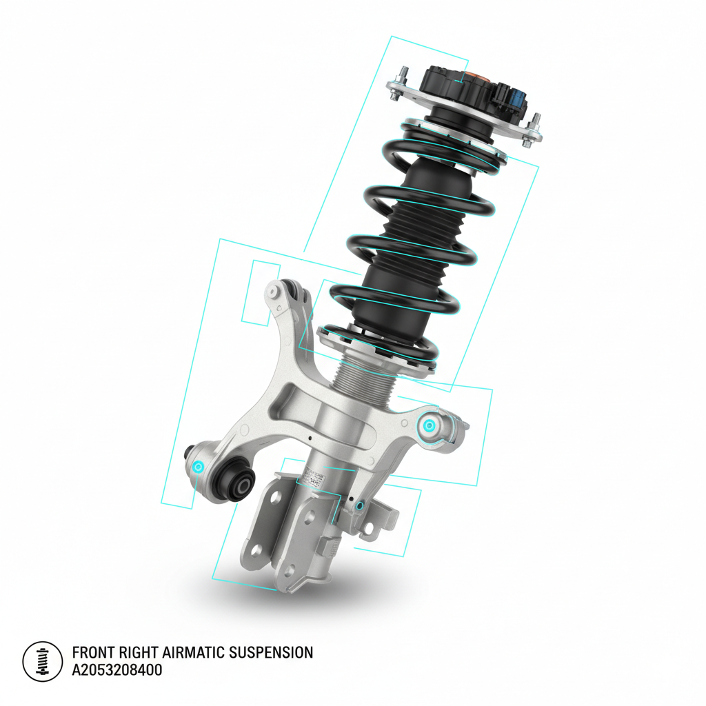 Front Right Air Suspension Strut A2053208400