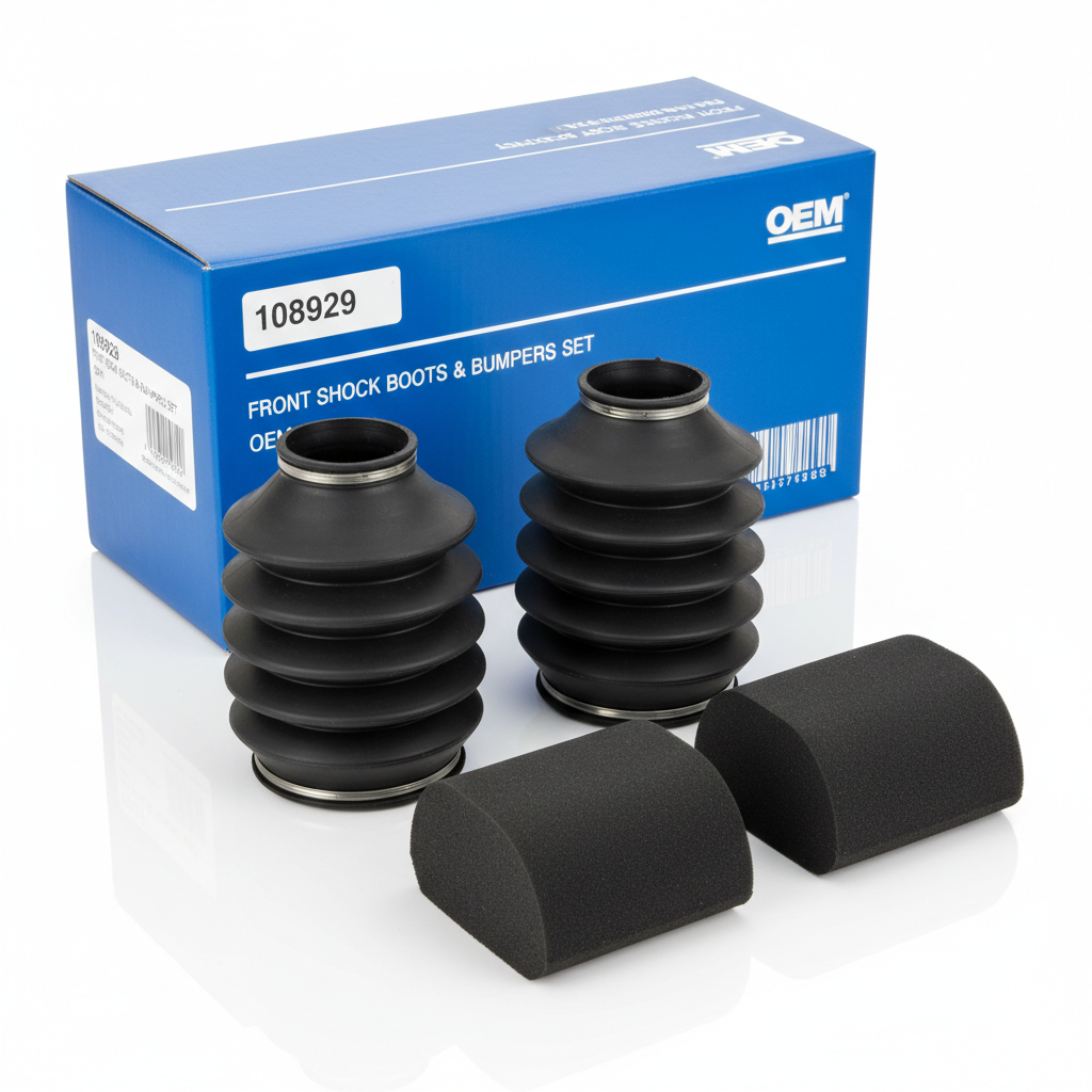 Front Shock Boots & Bumpers Set – 108929 OEM